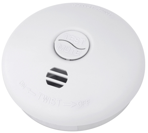 9V PHOTOELECTRIC SMOKE ALARM